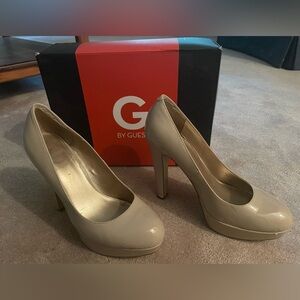 G by GUESS Nude Heels